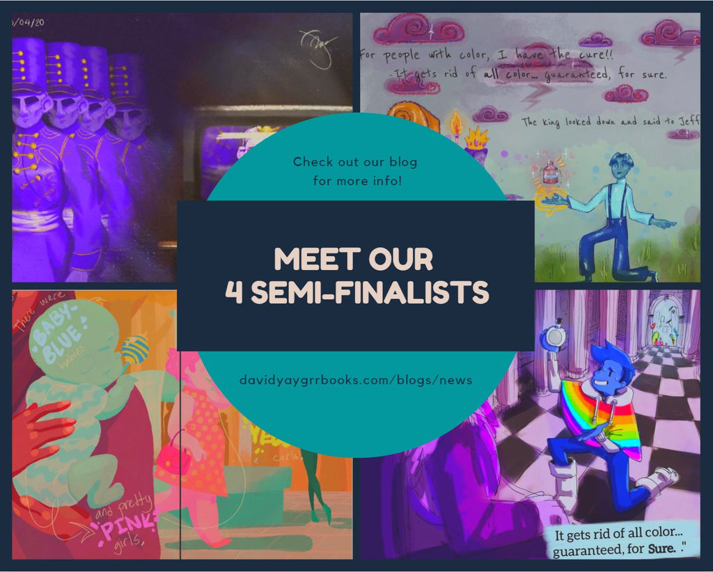 Semi-Finalists Chosen for "Purple Rules" Illustration Contest!