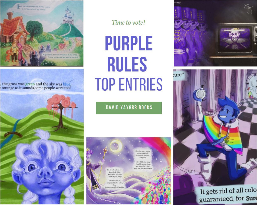 Current Top Entries for David YayGrr's Purple Rules Illustration Contest
